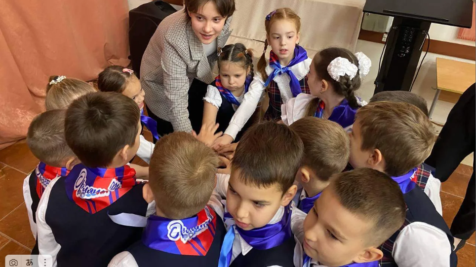 ЦЕРЕМОНИЯ ПОСВЯЩЕНИЯ В ОРЛЯТА РОССИИ